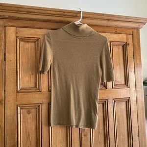 Capsule Wardrobe Camel/Caramel short sleeve turtleneck Michael Kors